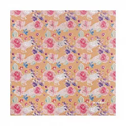 Бумага крафт с фольгированием "Райский сад" (АртУзор)