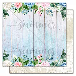 Бумага "Royal garden. Wood and flowers" (Summer Studio)