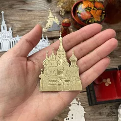 Нож "Москва Златоглавая", 8х8,5 см (MimiCut)