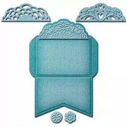 Набор ножей для вырубки и тиснения "Мини-конверт 2" (Spellbinders)