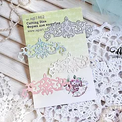 Нож "Бельведер. Вензель", 7,6х3,4 см (AgiArt)