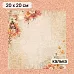 Калька 20х20 см "Художница Осень 13", плотность 110 гр/м2 (ScrapMania)