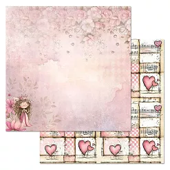 Бумага "Маленькая королева. Загадывай" (ScrapMania)