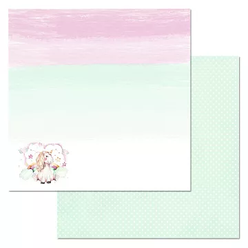 Бумага "Розовые грезы. Хранитель радуги" (ScrapMania)