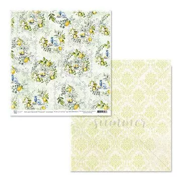 Бумага 30х30 см "Южный ветер. Сицилия" (Golden Scrap)