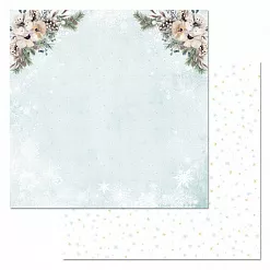 Бумага "Этника новогодняя. Метель" (ScrapMania)
