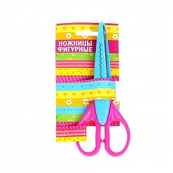 Ножницы фигурные "Зиг-заг", длина 15,5 см Ножницы фигурные "Зиг-заг", длина 15,5 см