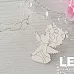 Набор украшений из чипборда "Ангел с птичкой" (LeoMammy) Набор украшений из чипборда "Ангел с птичкой" (LeoMammy)