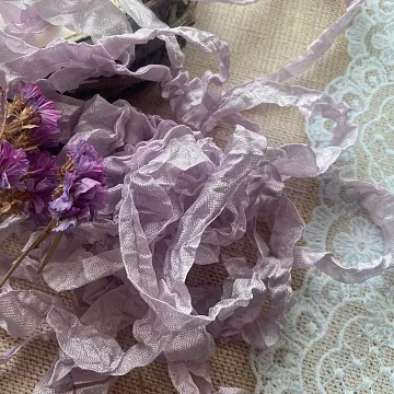 Шебби лента "Фиалка", 1 м