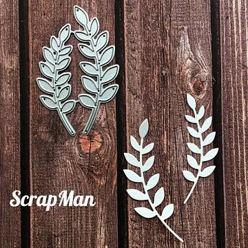 Нож "Веточки 6", 2,2х7 см (Scrapman)