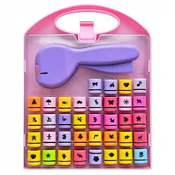 Дырокол 1 см со сменными насадками "Большой детский набор" (Kamei)