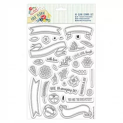 Набор штампов "Цветочный фольклор. Баннеры" (DoCrafts) Набор штампов "Цветочный фольклор. Баннеры" (DoCrafts)