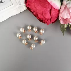 Набор жемчужных подвесок "С короной" (АртУзор) Набор жемчужных подвесок "С короной" (АртУзор)