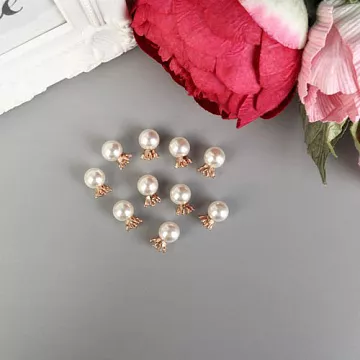 Набор жемчужных подвесок "С короной" (АртУзор)