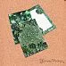 Набор карточек "Малахитовый цветок", 7х10 см, 16 шт (ScrapMania)