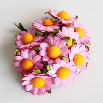 Букет ромашек "Розовый" (Craft)