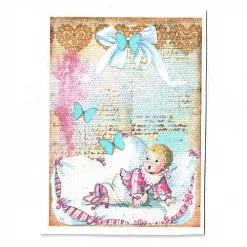 Тканевая карточка "Малышка 4" (SV) Тканевая карточка "Малышка 4" (SV)