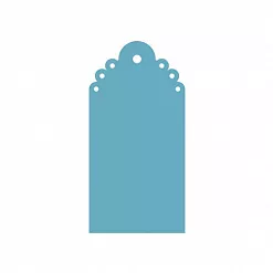 Набор акриловых украшений "Тег кружевной" (CraftStory)