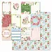 Набор бумаги 20х20 см "Пробуждение природы", 12 листов (ScrapMania)