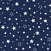 Отрез ткани 50х55 см "Темно-синяя фланель со звездочками" (PEPPY) Отрез ткани 50х55 см "Темно-синяя фланель со звездочками" (PEPPY)