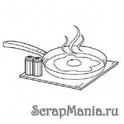 Штамп "Яишенка" (Скрапклуб)