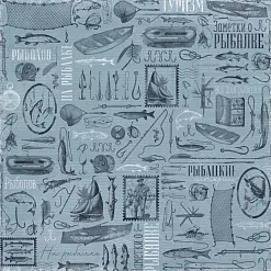 Бумага "Дневник туриста. Рыбацкие истории" (ScrapMania)