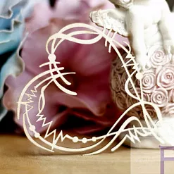 Украшение из чипборда "Строка любви" (Fantasy) Украшение из чипборда "Строка любви" (Fantasy)