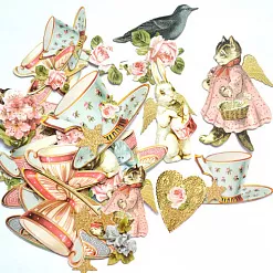 Набор украшений "Маленькие сокровища" (Tilda) Набор украшений "Маленькие сокровища" (Tilda)