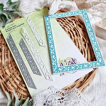 Нож "Ажурные наличники для рамки 10х15 см", 15,9х1,2 см (AgiArt)