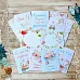 Набор карточек "Клубничное детство", 16 шт (ScrapMania)