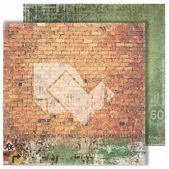 Набор бумаги 30х30 см "Время впечатлений", 12 листов (DreamLight Studio)