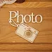 Чипборд "Photo с фотоаппаратом" (Просто небо)