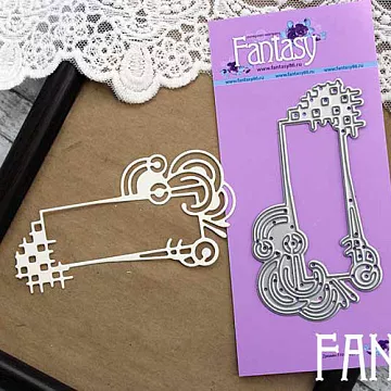 Нож для вырубки "Рамка 786" (Fantasy)