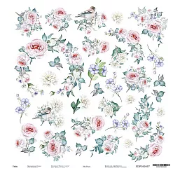 Бумага 30х30 см "Вдали от суеты 7" (Fantasy) Бумага 30х30 см "Вдали от суеты 7" (Fantasy)