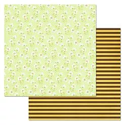 Бумага "Пчелки. Медовые ромашки" (ScrapMania)