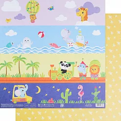 Бумага "Приключения в Африке" (АртУзор)