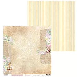 Набор бумаги 30х30 см "Моя вселенная. Доченька", 8 листов (Scrapodelie) Набор бумаги 30х30 см "Моя вселенная. Доченька", 8 листов (Scrapodelie)