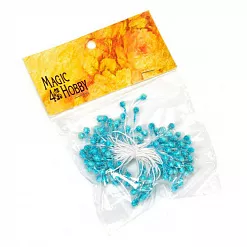 Набор тычинок "Сахарные. Небесно-голубые", 80 шт (Magic Hobby)