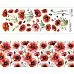 Лист с картинками 10х30 см "Цветы. Маки" (ScrapMania)