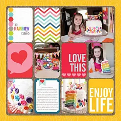 Большой набор карточек "Honey", 616 штук (American Crafts)