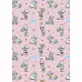 Отрез ткани 50х55 см "Me to you. Сладости. Розовый" (Peppy)