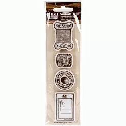 Резиновый штамп "Sewing", 3,3х4,8 см (Stamperia)