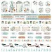 Бумага "Этника новогодняя. Надписи и теги" (ScrapMania)