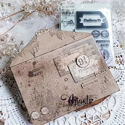 Штамп "Школа магии 1", 5,6х6,4 см (AgiArt)