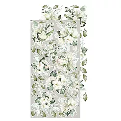 Набор бумаги 30х15 см "Greenery invitation. Flowers. Для вырезания", 12 листов (CraftO'clock)