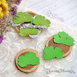 Нож "Аквилегия. Листья крупные", 3х4,2 см (ScrapMania)