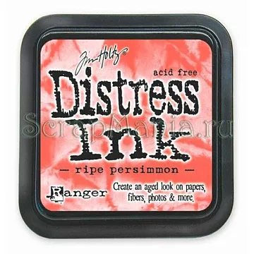 Штемпельная подушечка Distress Ink Спелая хурма (Ripe Persimmon)