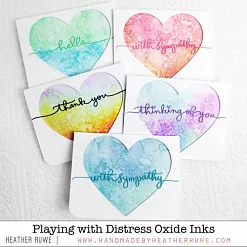 Штемпельная подушечка Distress Oxide "Picked raspberry" (Ranger)