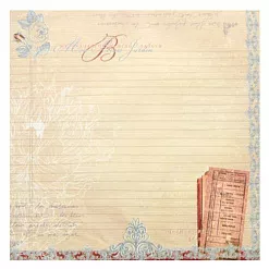 Набор бумаги 15х15 см "En Francais", 48 листов (Prima Marketing)