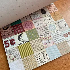 Набор бумаги 15х15 см "Ephemera " 36 листов (Spellbinders) Набор бумаги 15х15 см "Ephemera " 36 листов (Spellbinders)